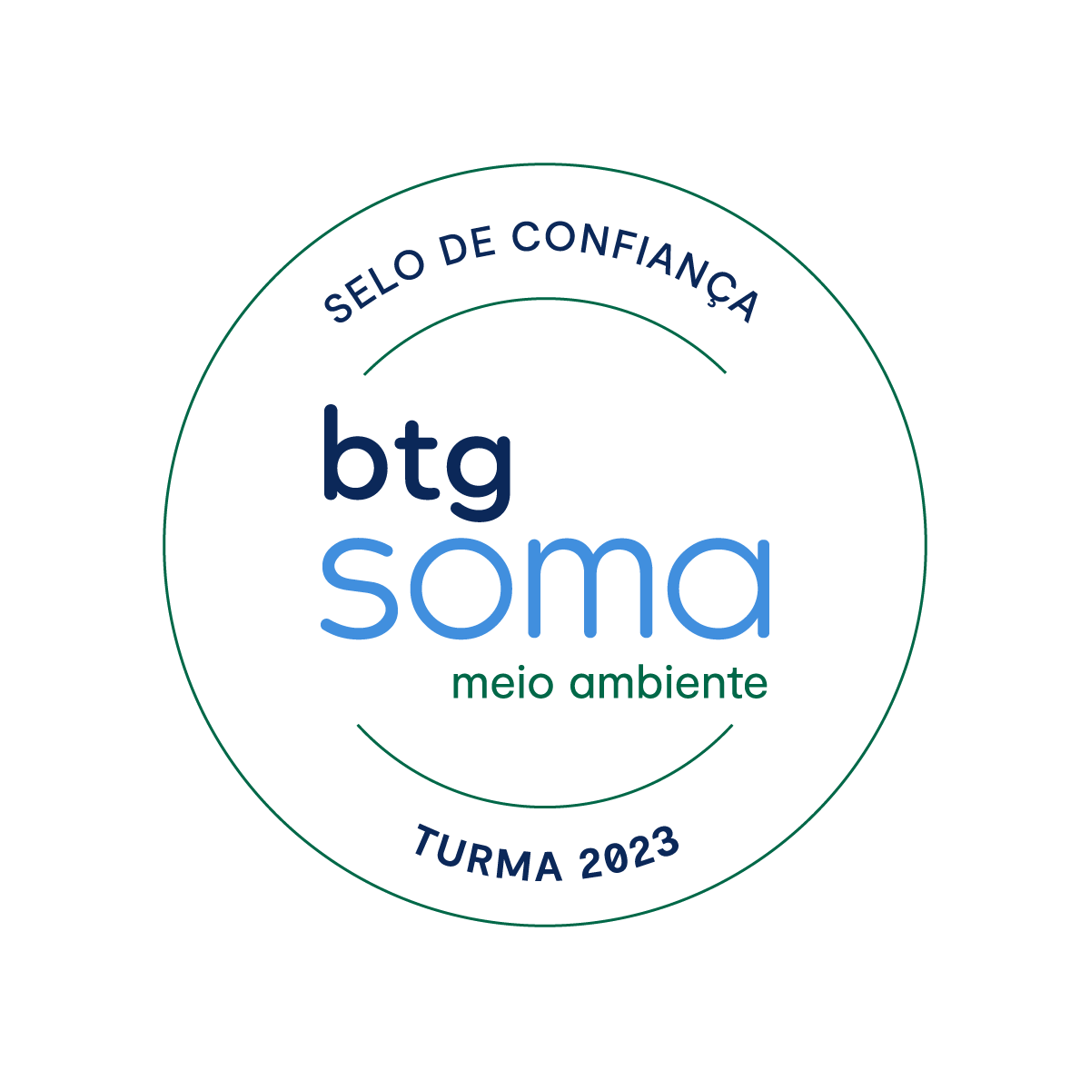 Logo Prêmios - Selo BTG Soma Meio Ambiente