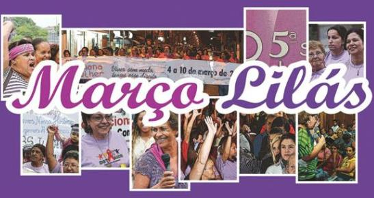 Mulher Atuação participa do Março Lilás em Suzano